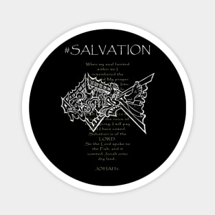 Jonah and the Whale Salvation Prayer Magnet